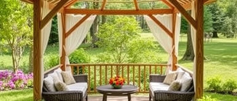 Беседка и зона отдыха: идеи и проекты, которые превращают сад в уютную сцену встреч и тишины