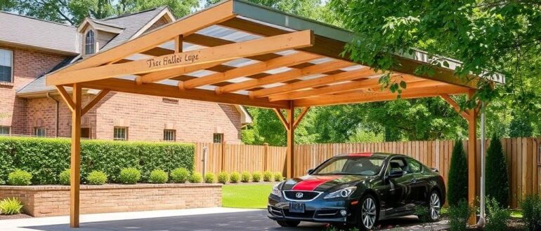 Навес для машины: конструкция и монтаж — как правильно спроектировать и собрать надежную защиту для вашего автомобиля