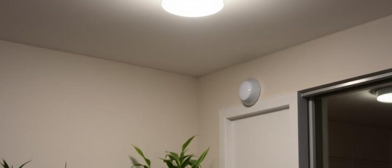 Умное освещение участка: датчики движения и таймеры