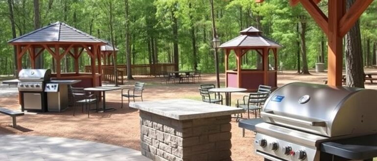 Зона отдыха: мангалы, барбекю, беседки — как превратить двор в уютный оазис для всей семьи