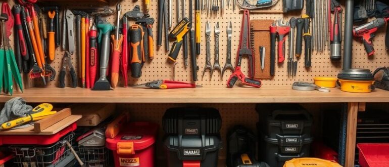 Хранение инструментов: организация пространства